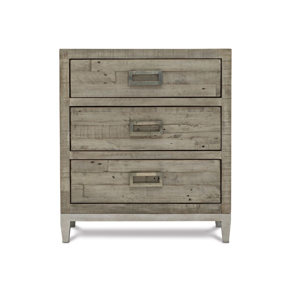 Bernhardt - Shaw Nightstand - Morel / Glazed Silver - 398216G view 2