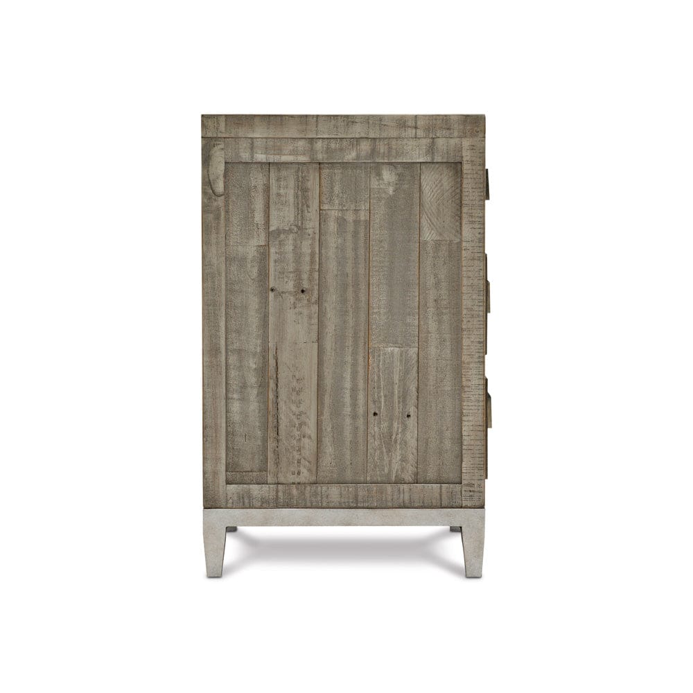 Bernhardt - Shaw Nightstand - Morel / Glazed Silver - 398216G view 3