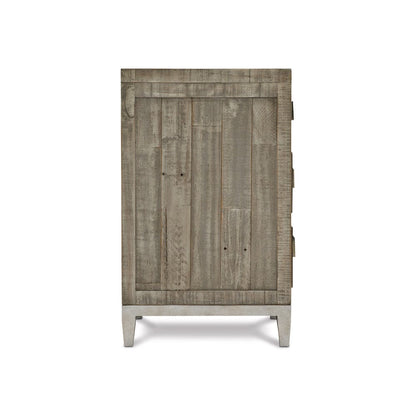 Bernhardt - Shaw Nightstand - Morel / Glazed Silver - 398216G view 3