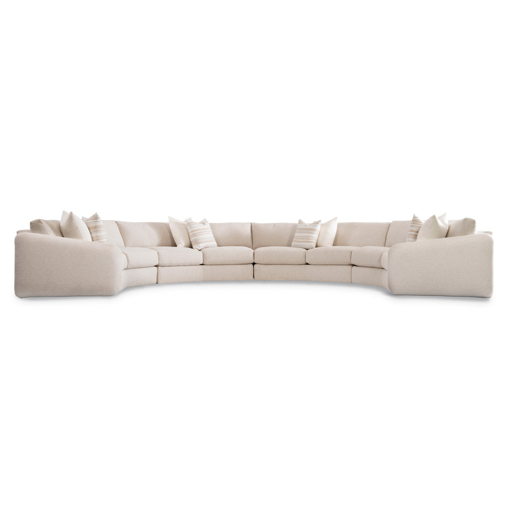 Bernhardt - Soleil Fabric Sectional in Beige - K2207 view 2