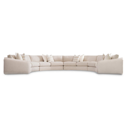 Bernhardt - Soleil Fabric Sectional in Beige - K2207 view 2
