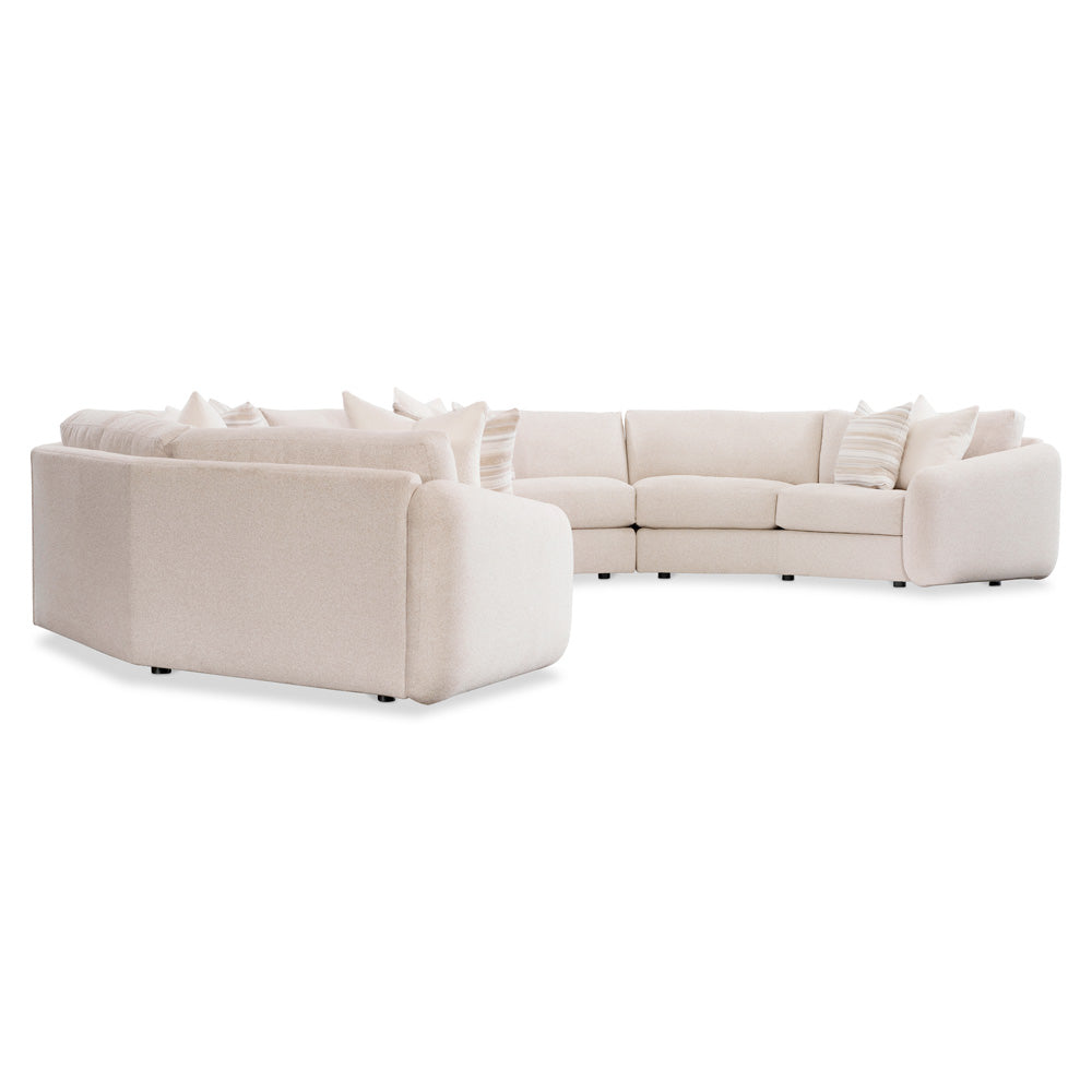 Bernhardt - Soleil Fabric Sectional in Beige - K2207 view 3