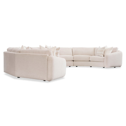 Bernhardt - Soleil Fabric Sectional in Beige - K2207 view 3