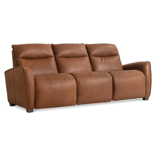 Bernhardt - Sorrento Leather Power Motion Sofa - 387RLO veiw 1