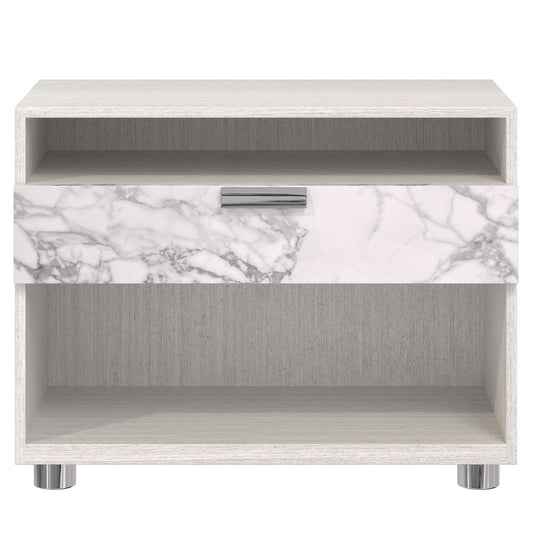 Bernhardt - Stratum Nightstand with 1 Arabescato Drawer - 325231 veiw 1