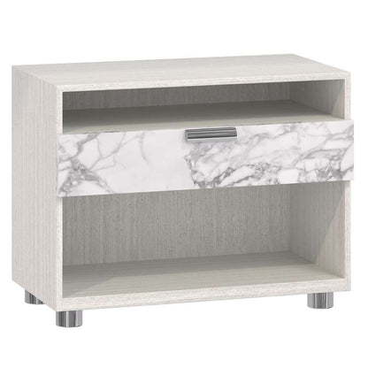 Bernhardt - Stratum Nightstand with 1 Arabescato Drawer - 325231 veiw 2
