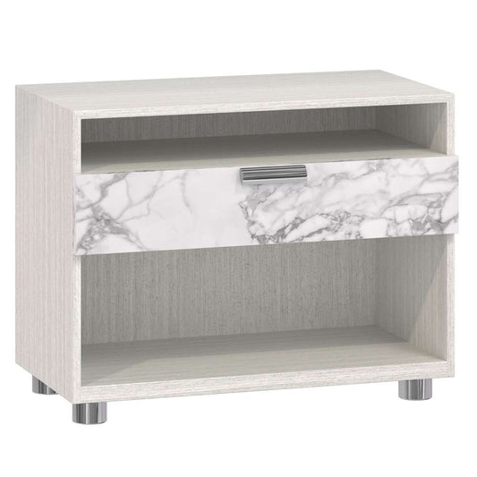 Bernhardt - Stratum Nightstand with 1 Arabescato Drawer - 325231 veiw 2