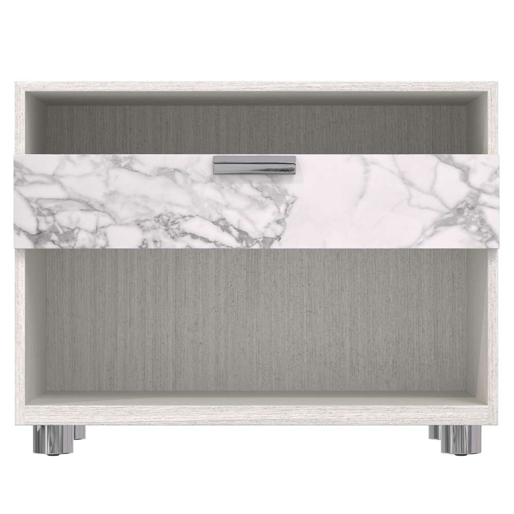 Bernhardt - Stratum Nightstand with 1 Arabescato Drawer - 325231 veiw 3