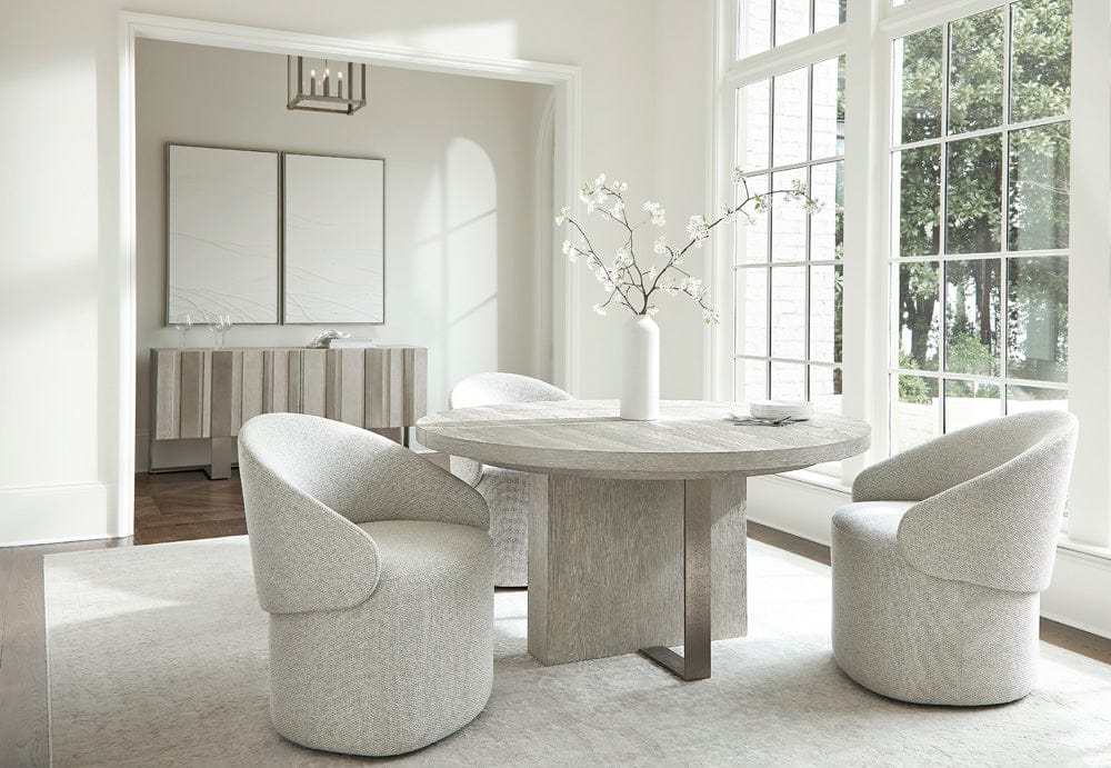 Bernhardt - Tempo Barrel Arm Chair - Beige - 346548 view 8