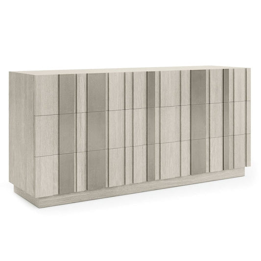 Bernhardt - Tempo Dresser with Metal Overlay - Beige - 346052 view 1