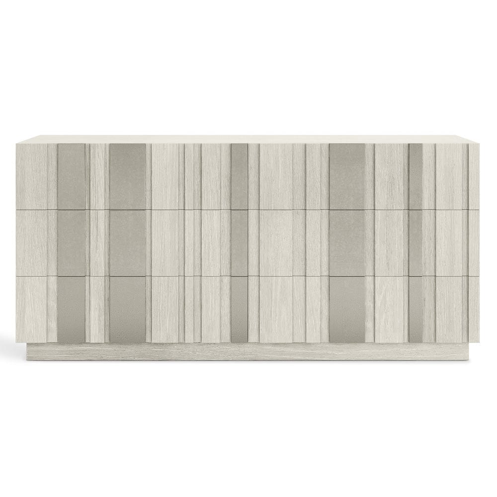 Bernhardt - Tempo Dresser with Metal Overlay - Beige - 346052 view 2