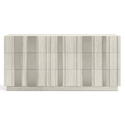 Bernhardt - Tempo Dresser with Metal Overlay - Beige - 346052 view 2