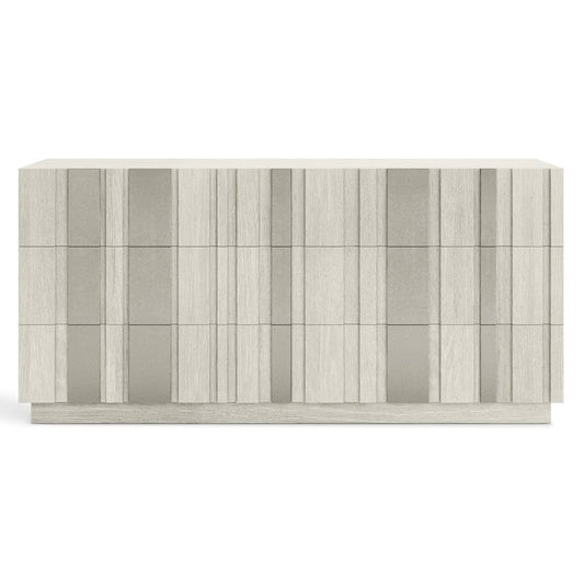 Bernhardt - Tempo Dresser with Metal Overlay - Beige - 346052 view 2