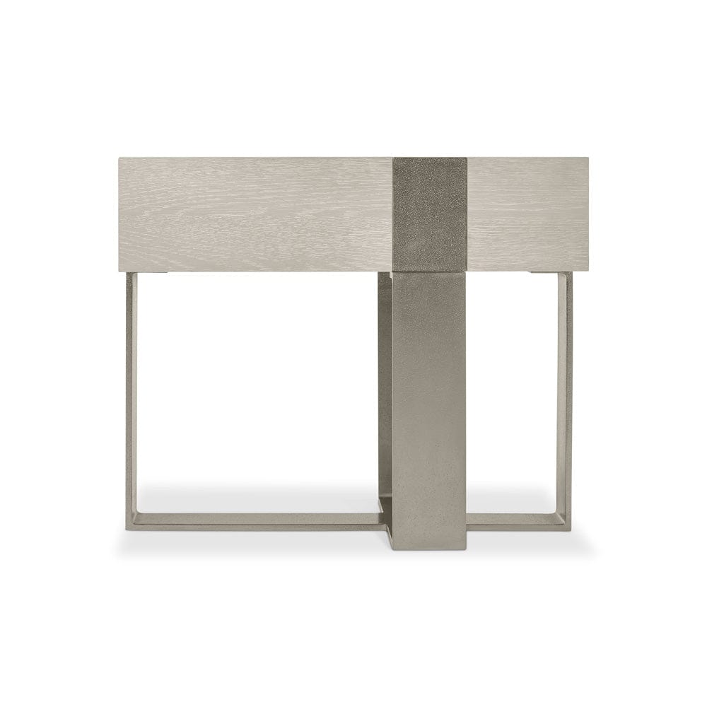 Bernhardt - Tempo Metal Base Nightstand - Beige - 346219R view 2