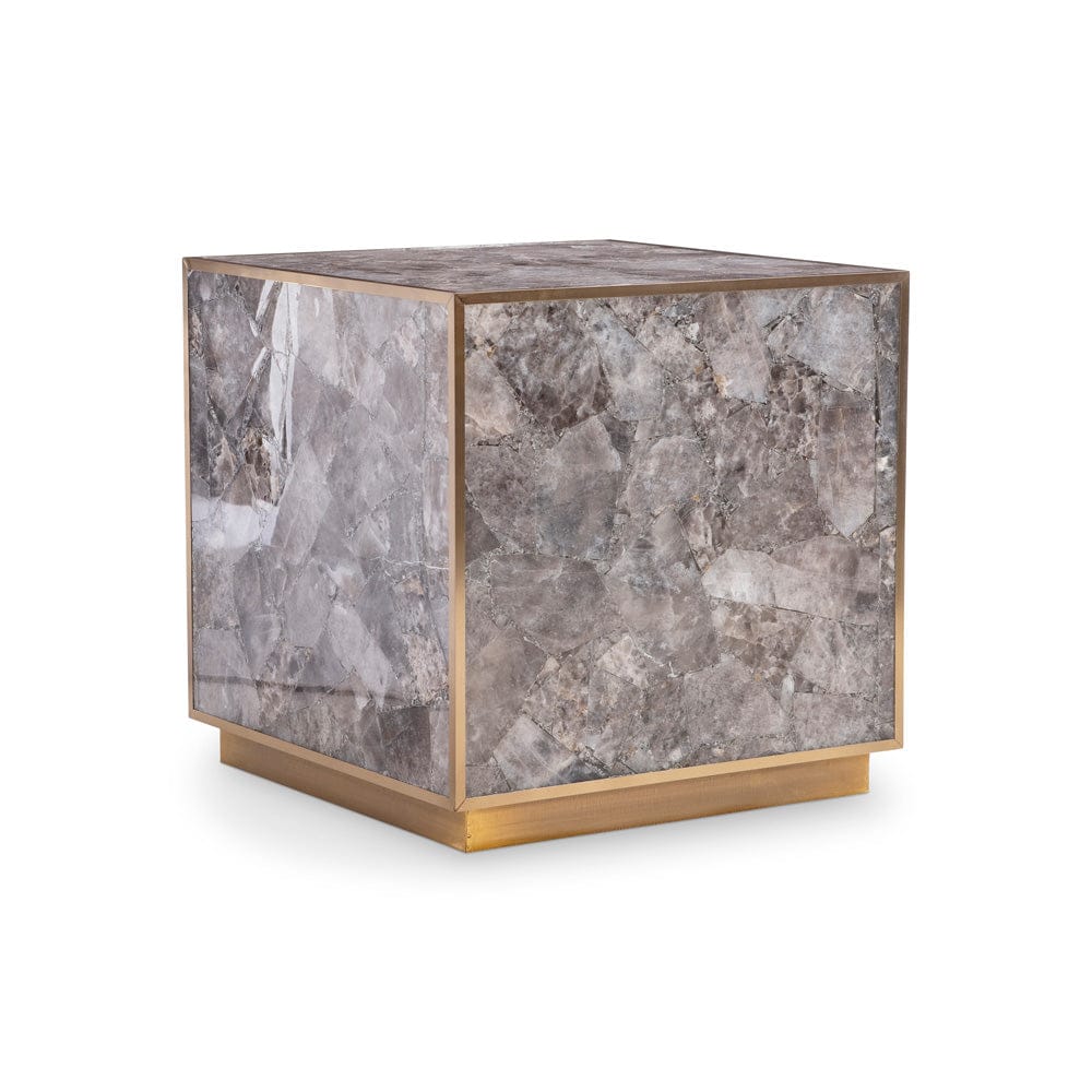 Bernhardt - Tildon Side Table - Smokey Quartz - 347127 view 1