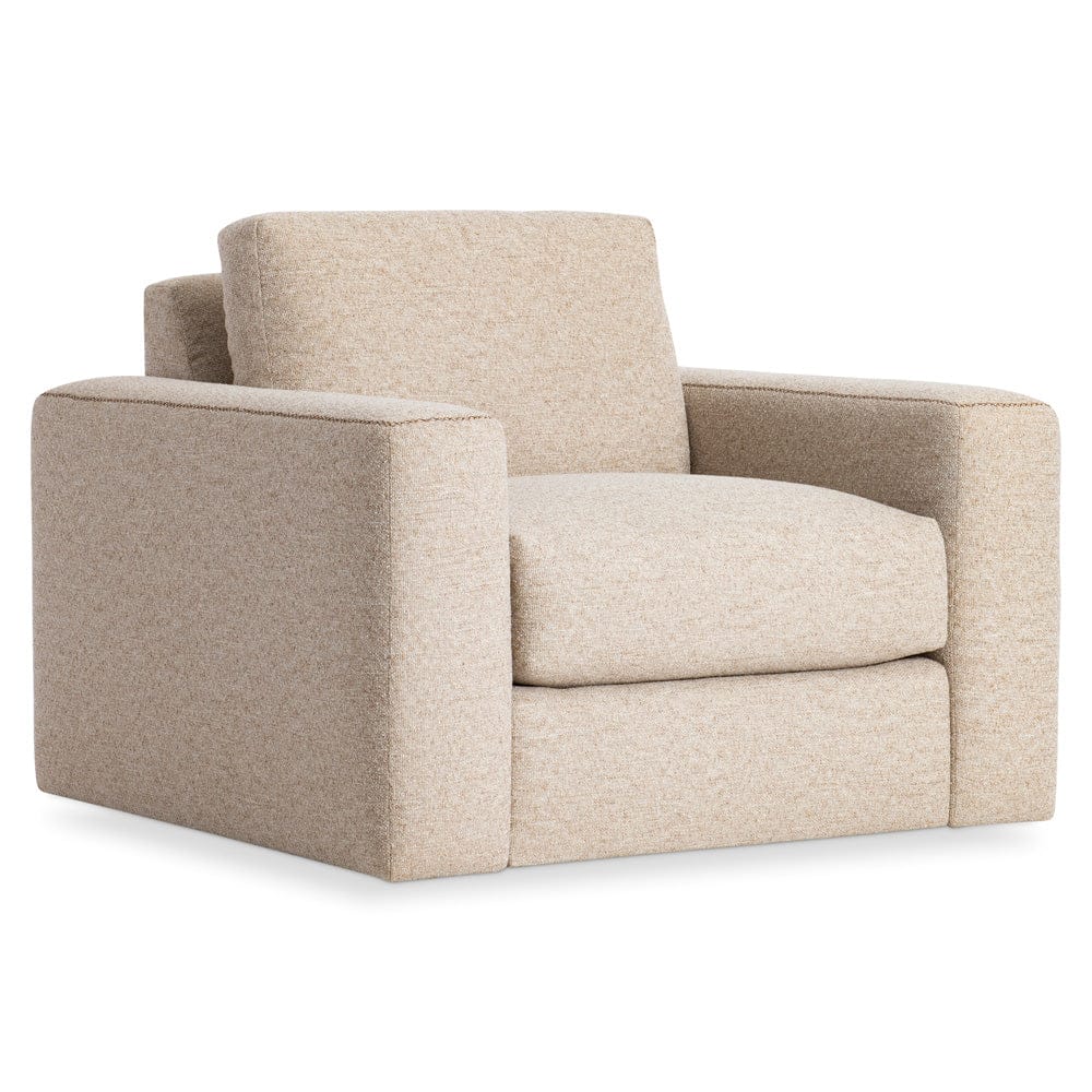 Bernhardt - Vaughn Fabric Swivel Chair in Beige - P1092SA view 6