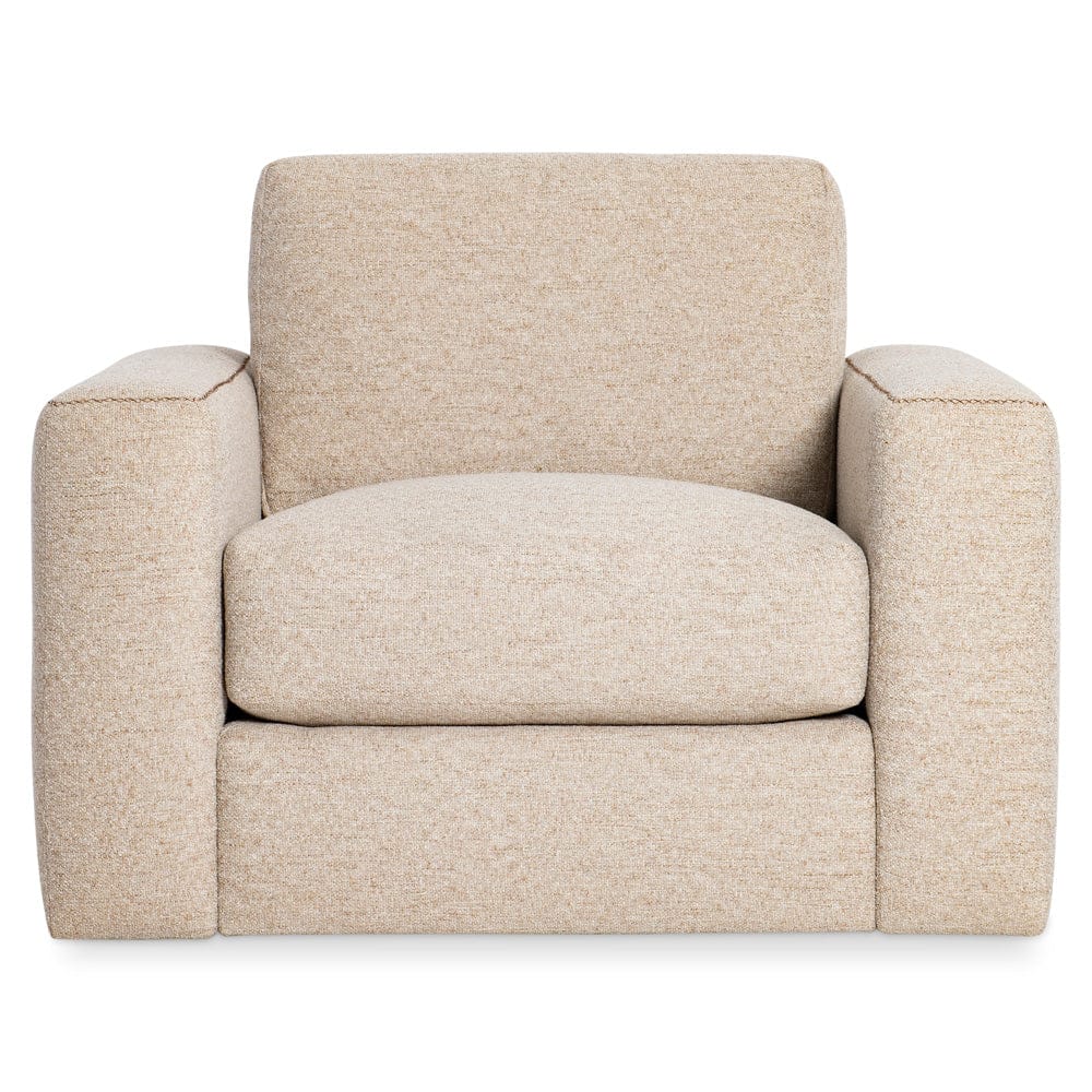 Bernhardt - Vaughn Fabric Swivel Chair in Beige - P1092SA view 7