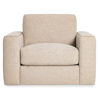Bernhardt - Vaughn Fabric Swivel Chair in Beige - P1092SA view 7