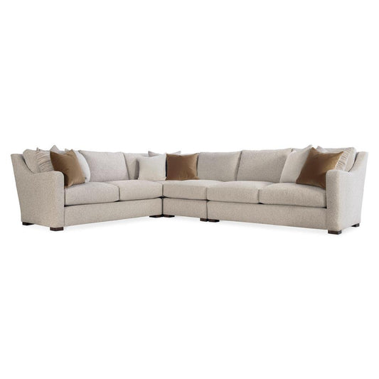 Bernhardt - Ventura 4 Piece Fabric Sectional - K2077 veiw 1