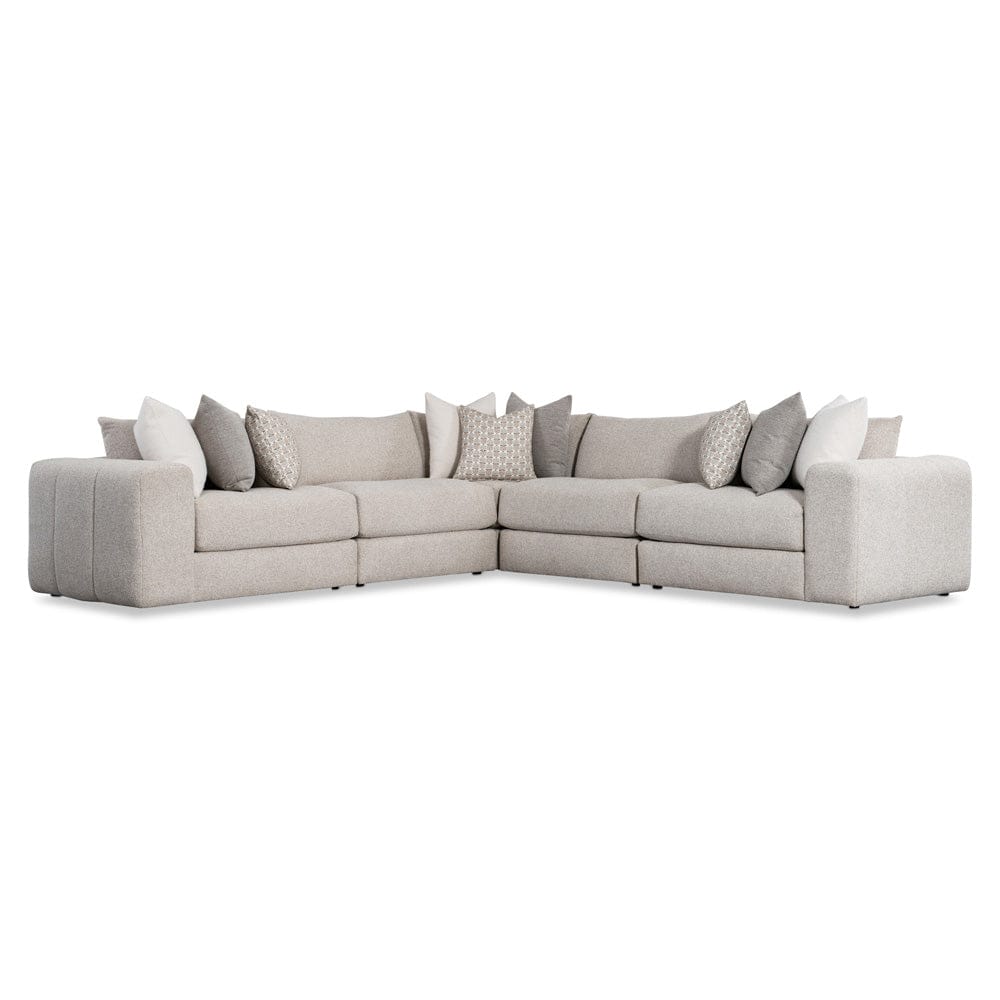 Bernhardt - Vista 5-Piece Fabric Sectional in Beige - K2251 view 1