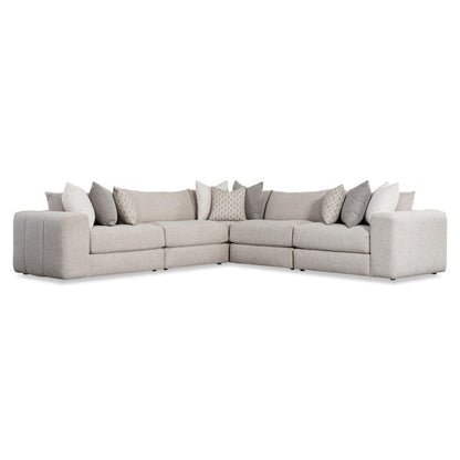 Bernhardt - Vista 5-Piece Fabric Sectional in Beige - K2251 view 1