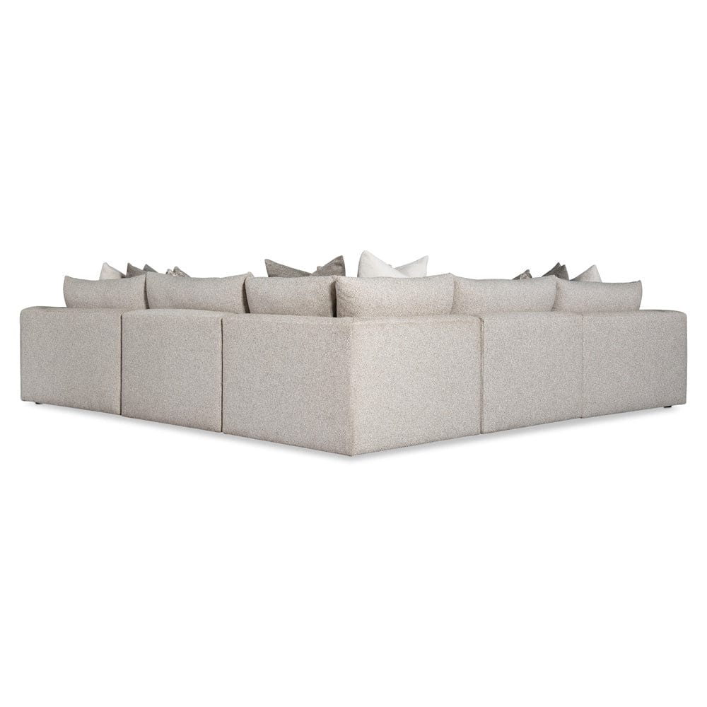 Bernhardt - Vista 5-Piece Fabric Sectional in Beige - K2251 view 3