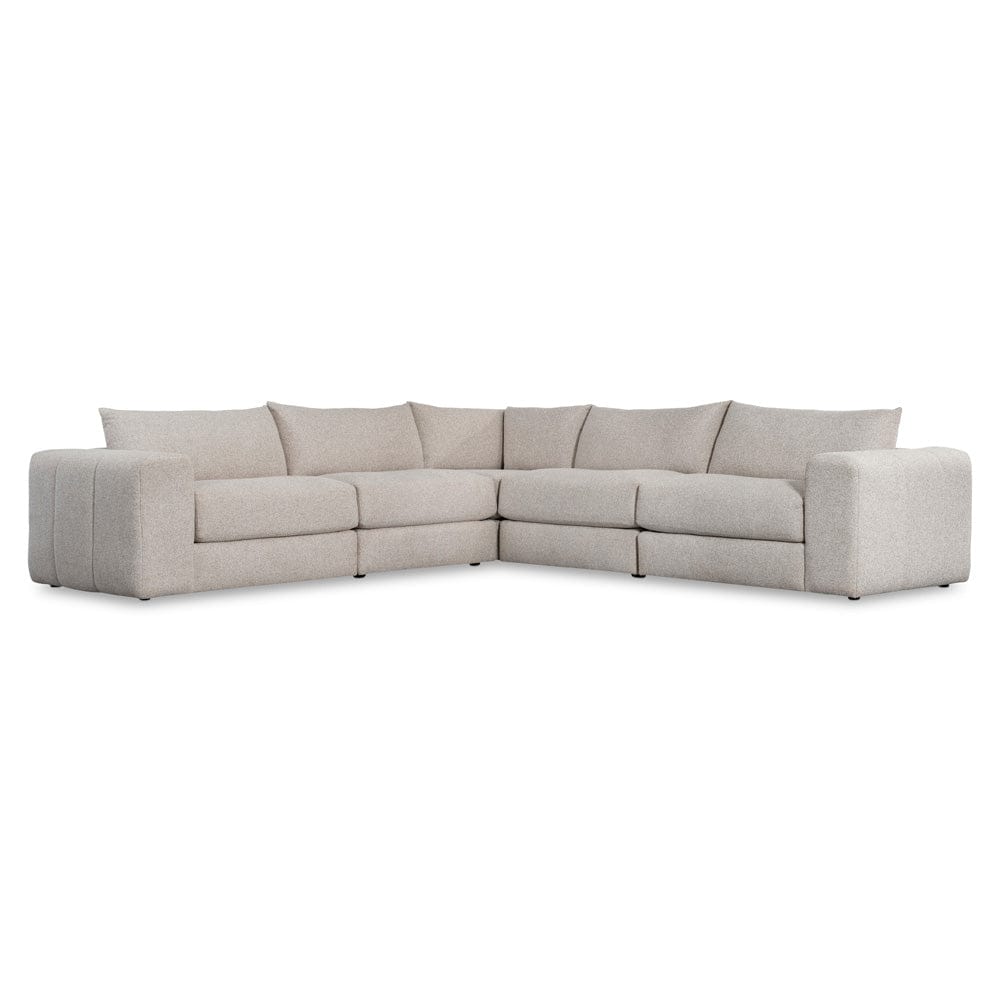 Bernhardt - Vista 5-Piece Fabric Sectional in Beige - K2251 view 4