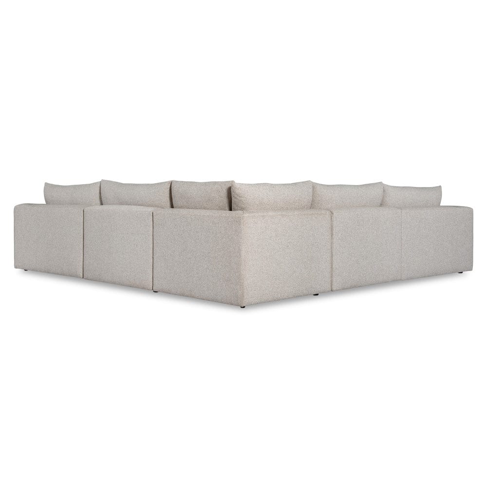 Bernhardt - Vista 5-Piece Fabric Sectional in Beige - K2251 view 6