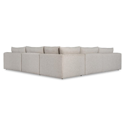Bernhardt - Vista 5-Piece Fabric Sectional in Beige - K2251 view 6