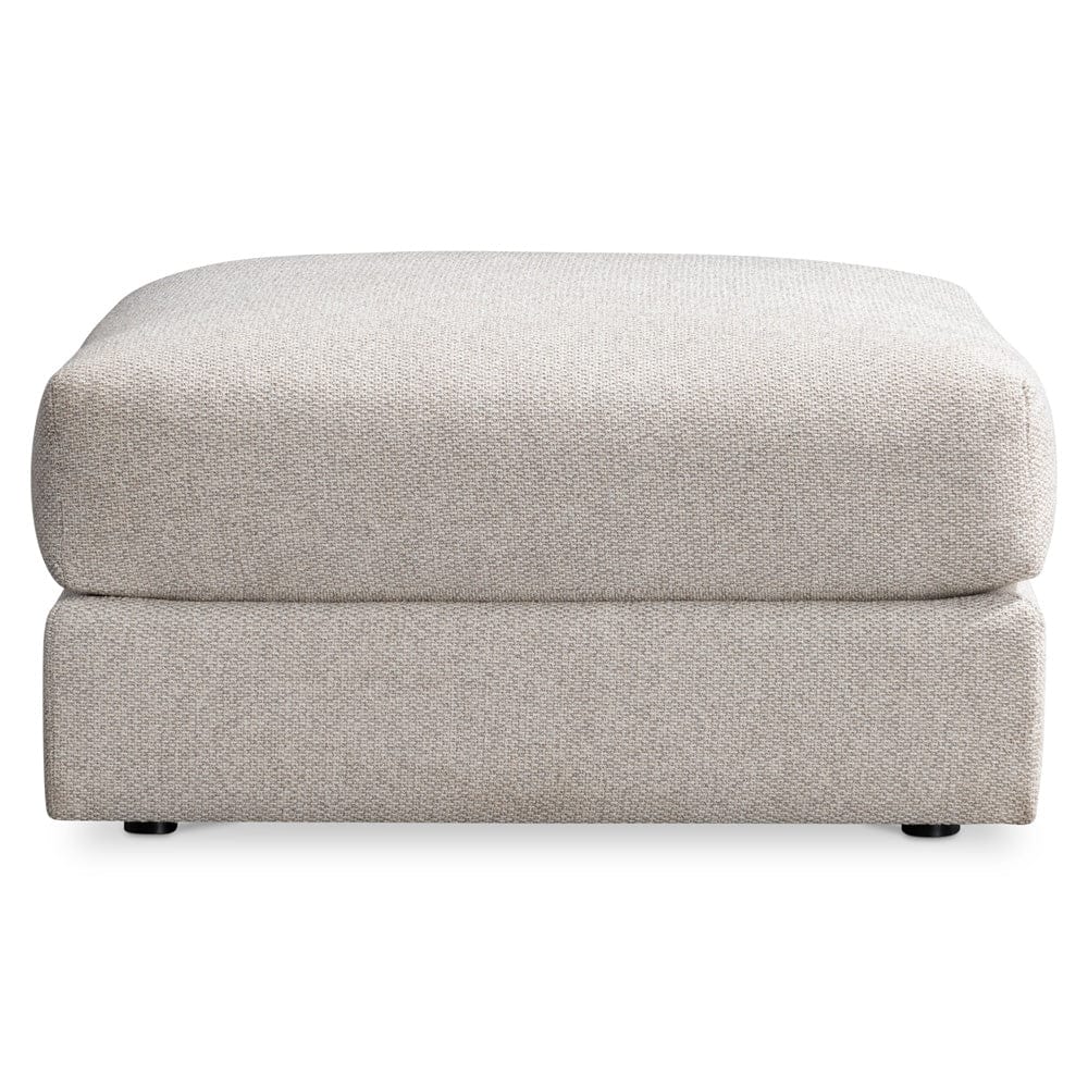 Bernhardt - Vista Fabric Ottoman in Beige - P4031A view 2