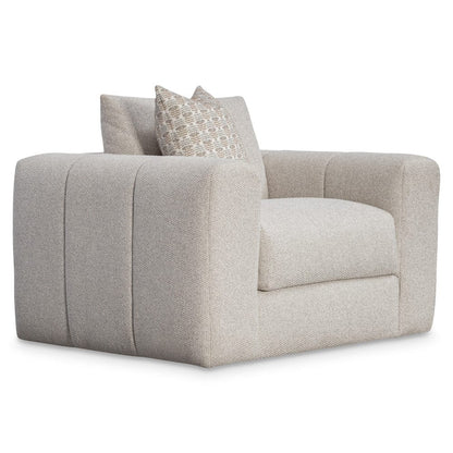 Bernhardt - Vista Fabric Swivel Chair in Beige - P4002SA view 1