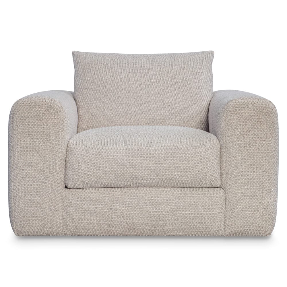 Bernhardt - Vista Fabric Swivel Chair in Beige - P4002SA view 6