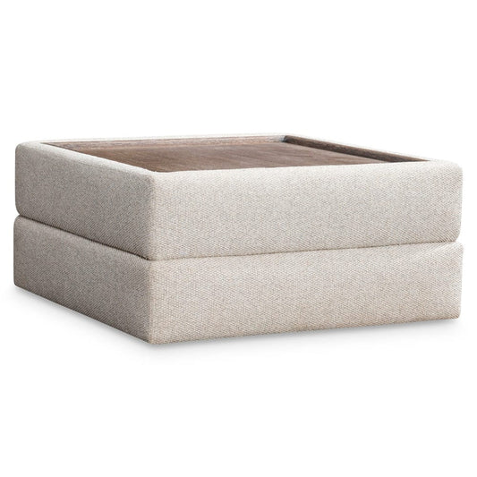 Bernhardt - Vista Fabric Tray Ottoman in Beige - P4000A view 1