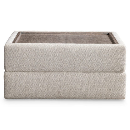Bernhardt - Vista Fabric Tray Ottoman in Beige - P4000A view 2