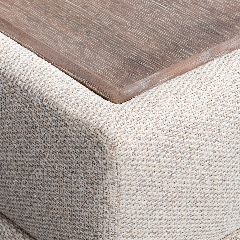 Bernhardt - Vista Fabric Tray Ottoman in Beige - P4000A view 5