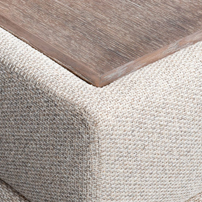 Bernhardt - Vista Fabric Tray Ottoman in Beige - P4000A view 5