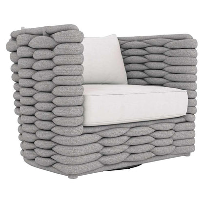 Bernhardt - Wailea Nordic Gray Outdoor Swivel Chair - OP213SC veiw 1