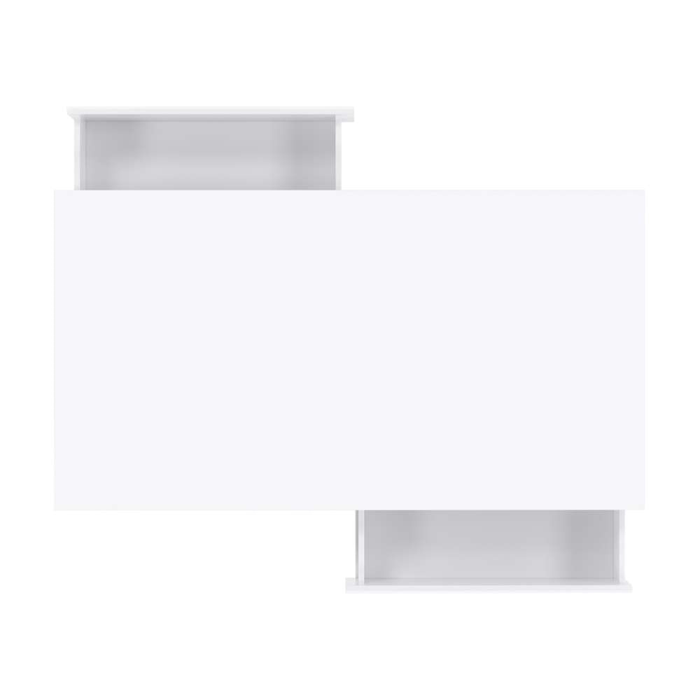 Bestar - Adara 48W Coffee Table in Uv White &Amp; Mountain Ash Grey - 118160-000001 veiw 5