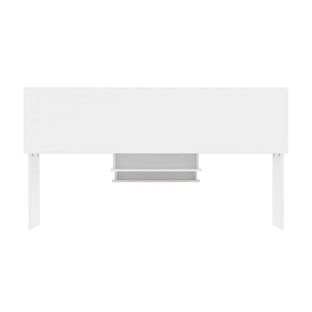 Bestar - Adara 63W Tv Stand For 55 Inch Tv in Uv White &Amp; Mountain Ash Grey - 118200-000001 veiw 5