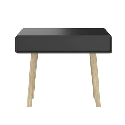 Bestar - Alhena 40W Console Table in Uv Black &Amp; Sandy Brown Oak - 119160-000133 veiw 4