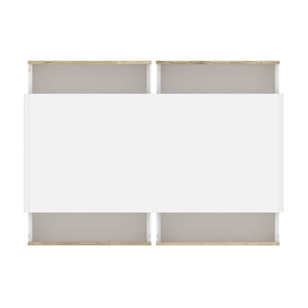 Bestar - Alhena 48W Coffee Table in Uv White &Amp; Sandy Brown Oak - 119161-000001 veiw 5