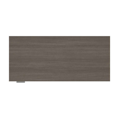 Bestar - Aquarius 66W Desk with Single Pedestal in Bark Grey & White - 114400-000047 veiw 6