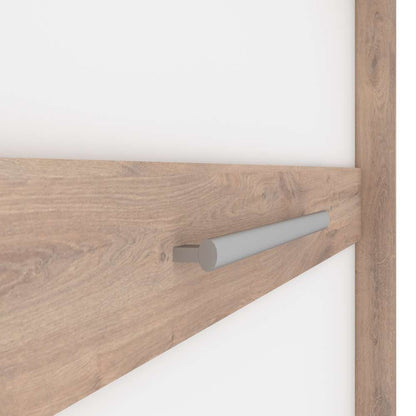 Bestar - Cielo 66W 65W Queen Murphy Bed in Rustic Brown & White - 80184-000009 veiw 11