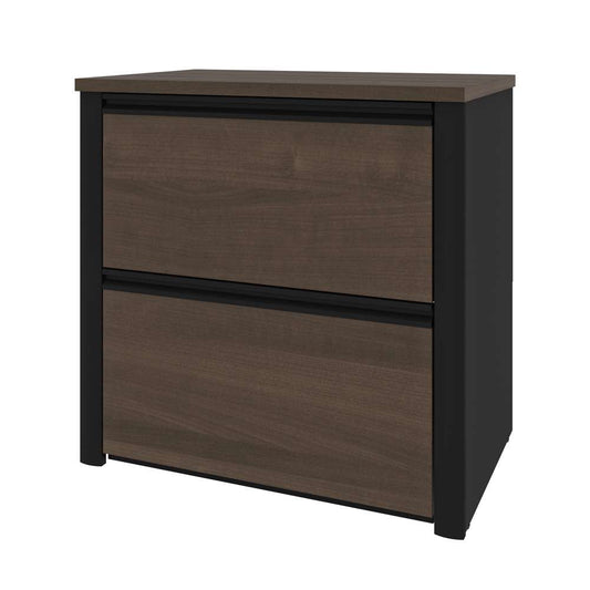 Bestar - Connexion 31W 30 Lateral File Cabinet in Antigua & Black - 93631-000052 veiw 1