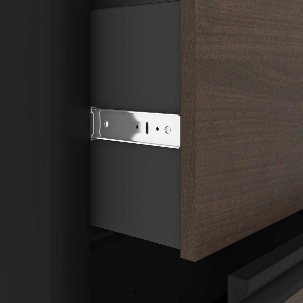 Bestar - Connexion 31W 30 Lateral File Cabinet in Antigua & Black - 93631-000052 veiw 5