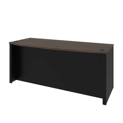 Bestar - Connexion 72W Desk Shell in Antigua & Black - 93400-000052 veiw 1