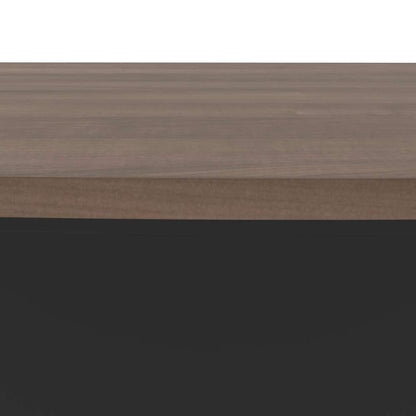 Bestar - Connexion 72W Desk Shell in Antigua & Black - 93400-000052 veiw 8