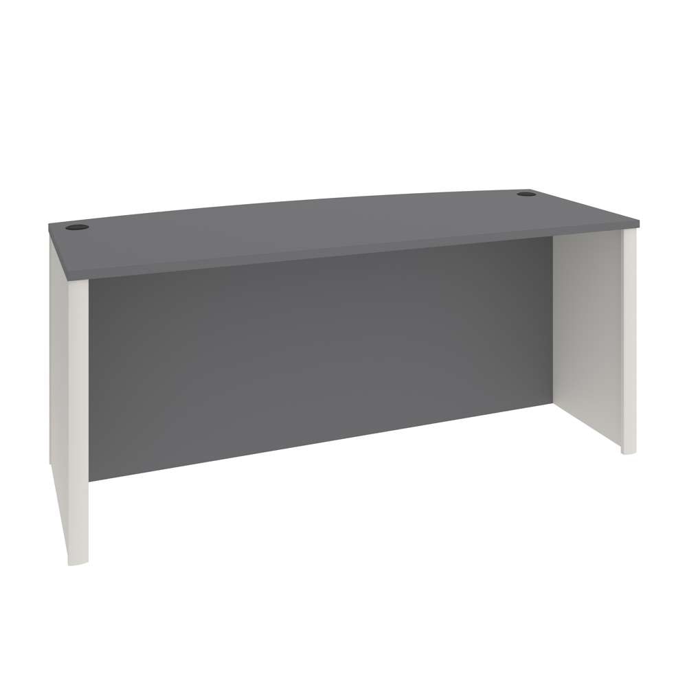 Bestar - Connexion 72W Desk Shell in Slate & Sandstone - 93400-1159 veiw 2