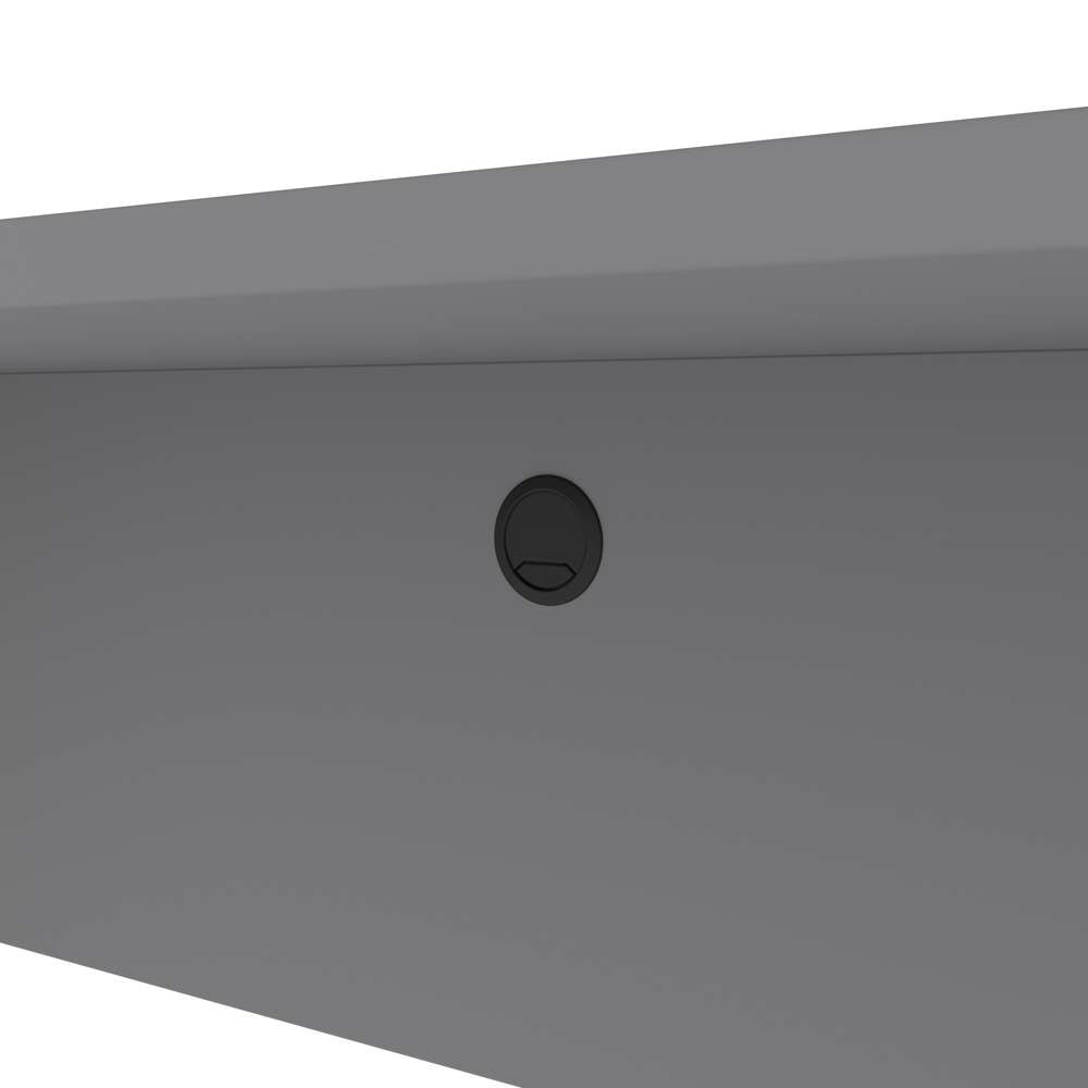 Bestar - Connexion 72W Narrow Desk Shell in Slate & Sandstone - 93612-1159 veiw 6