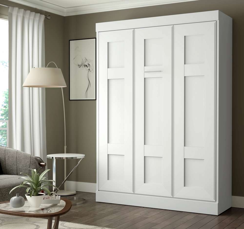 Bestar - Edge 60W Full Murphy Bed in White - 70183-17 veiw 5